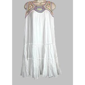 KLOZ LYNE 100% Cotton Summer Dress Women’s Size Medium